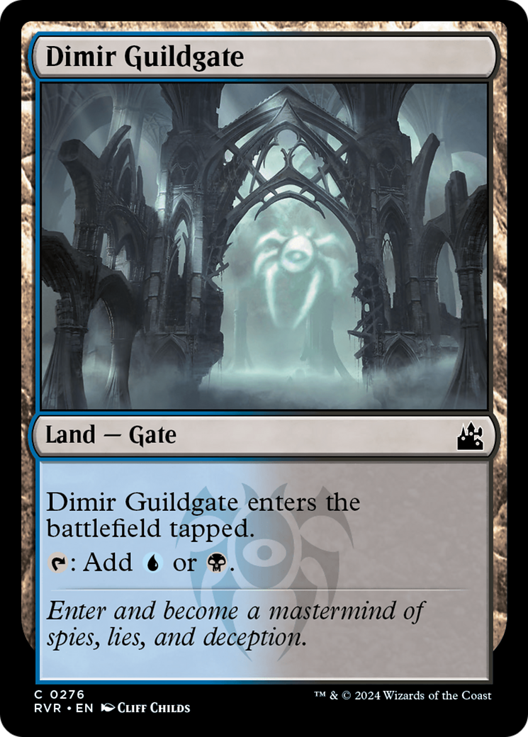 Dimir Guildgate [Ravnica Remastered] | Good Games Modbury