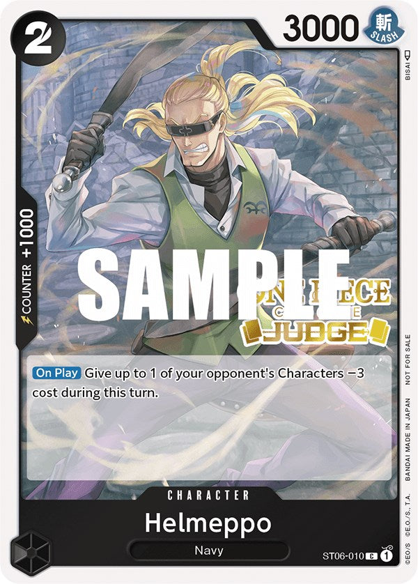 Helmeppo (Judge) [One Piece Promotion Cards] | Good Games Modbury