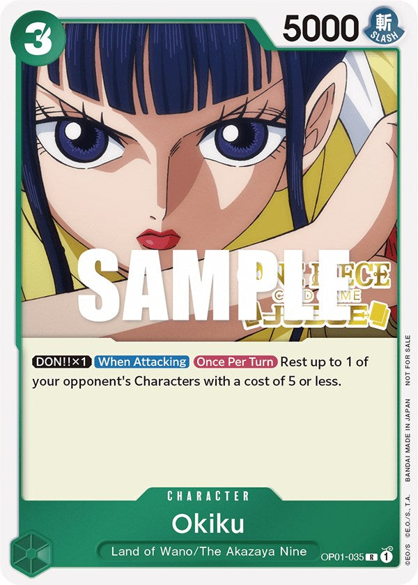 Okiku (Judge) [One Piece Promotion Cards] | Good Games Modbury