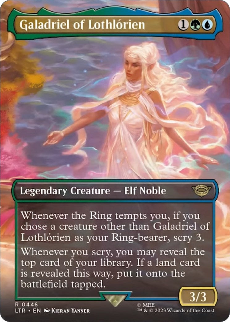 Galadriel of Lothlorien (Borderless Alternate Art) [The Lord of the Rings: Tales of Middle-Earth] | Good Games Modbury