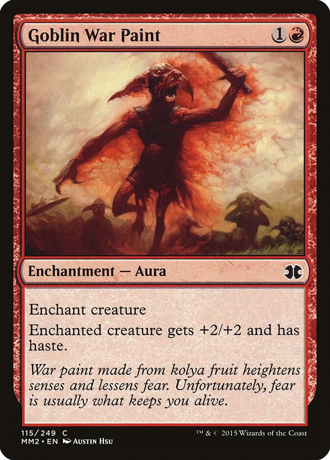 Goblin War Paint 115/249 (Modern Masters 2015)  | Good Games Modbury
