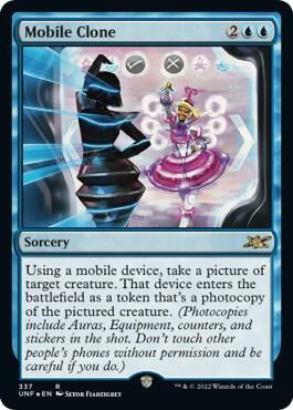 Mobile Clone Galaxy Foil 337 (Unfinity)  - Foil | Good Games Modbury