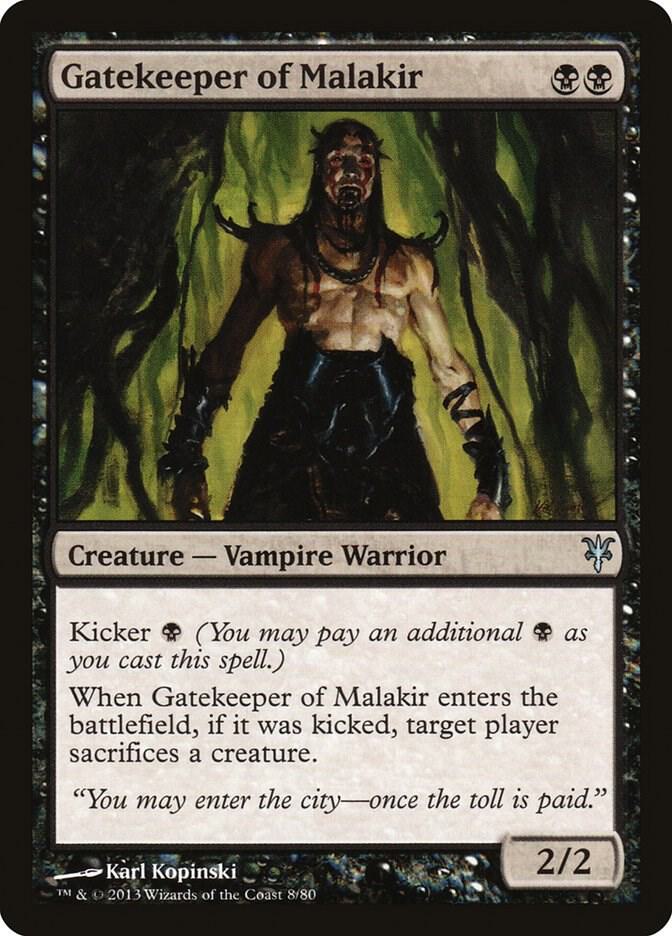 Gatekeeper of Malakir 8/80 (Duel Decks: Sorin vs. Tibalt)  | Good Games Modbury