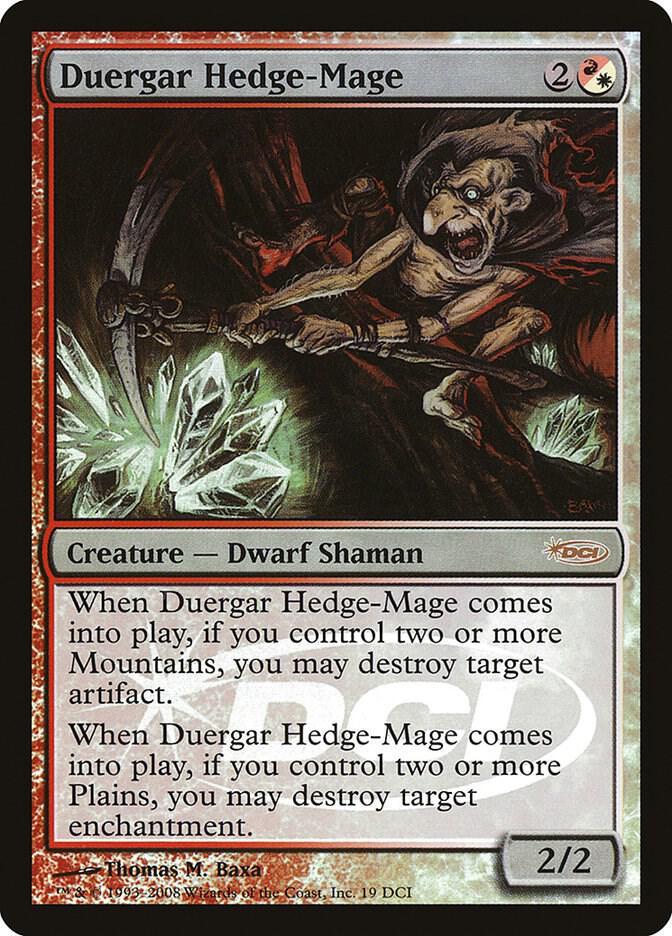 Duergar Hedge Mage 19/79 (WPN & Gateway Promos)  - Foil | Good Games Modbury