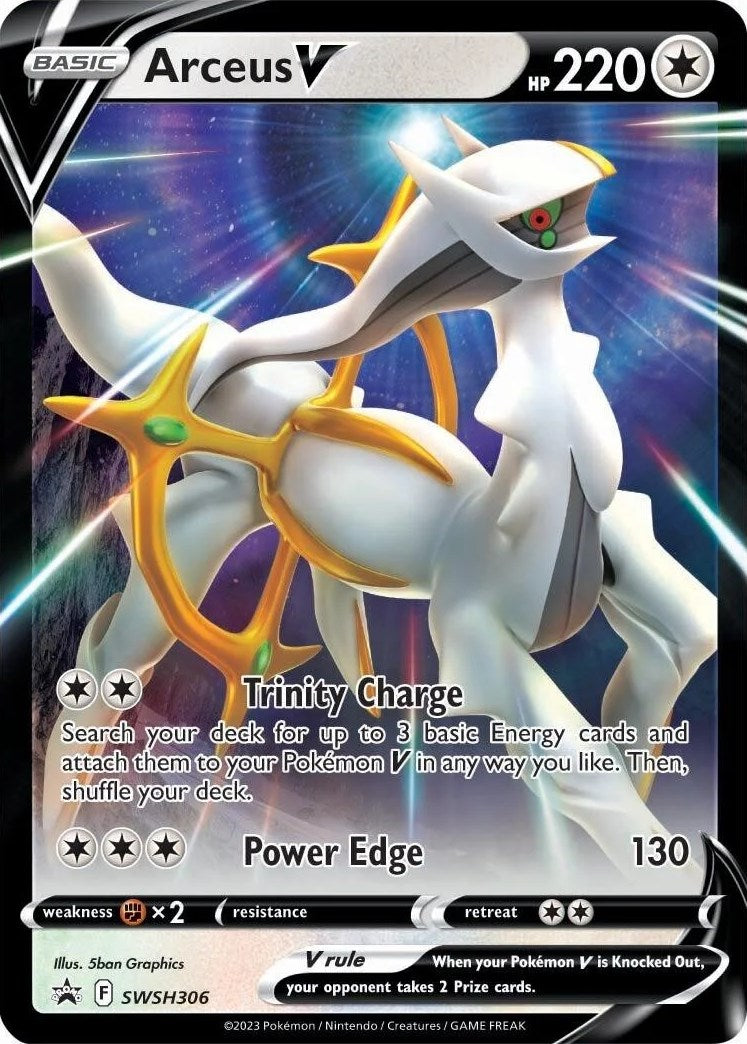 Arceus V (SWSH306) [Sword & Shield: Black Star Promos] | Good Games Modbury