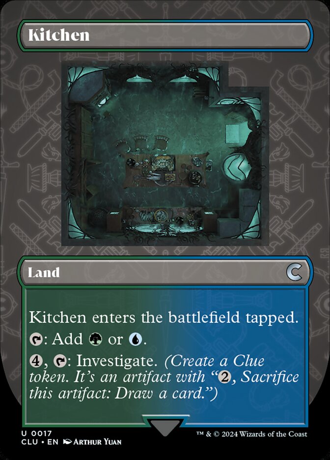 Kitchen 17/284 (Ravnica: Clue Edition)  - Borderless | Good Games Modbury