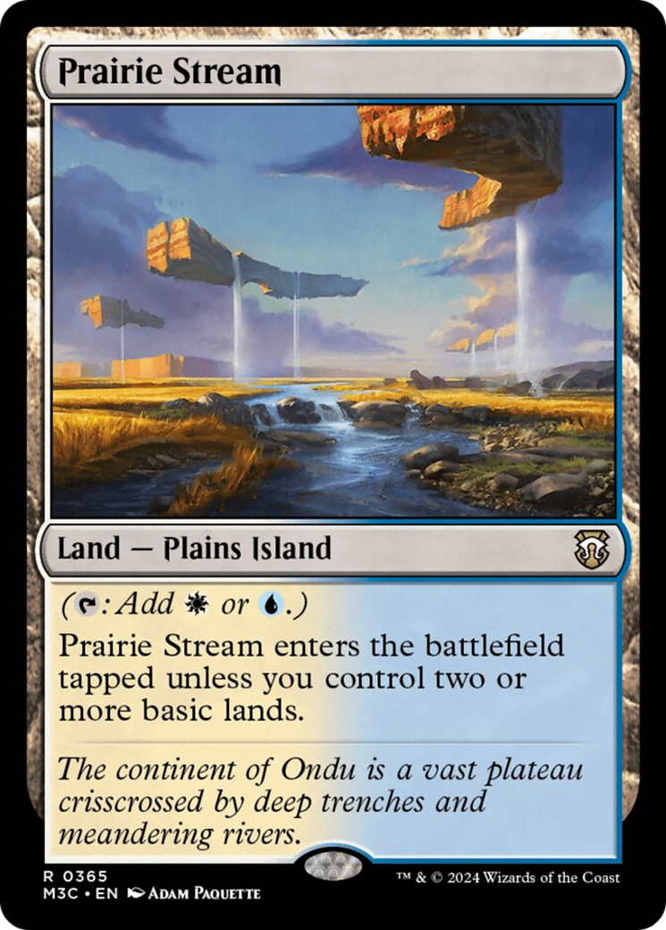 Prairie Stream [Modern Horizons 3 Commander] | Good Games Modbury