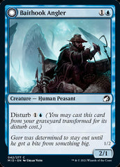 Baithook Angler // Hook-Haunt Drifter [Innistrad: Midnight Hunt] | Good Games Modbury