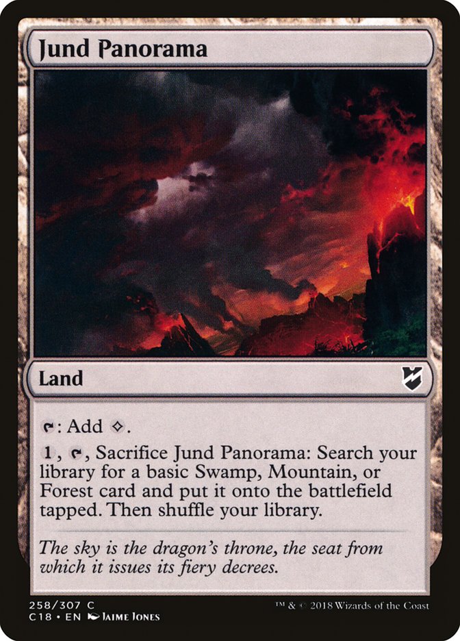 Jund Panorama [Commander 2018] | Good Games Modbury