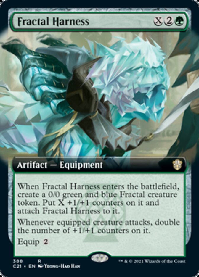 Fractal Harness (Extended Art) [Commander 2021] | Good Games Modbury