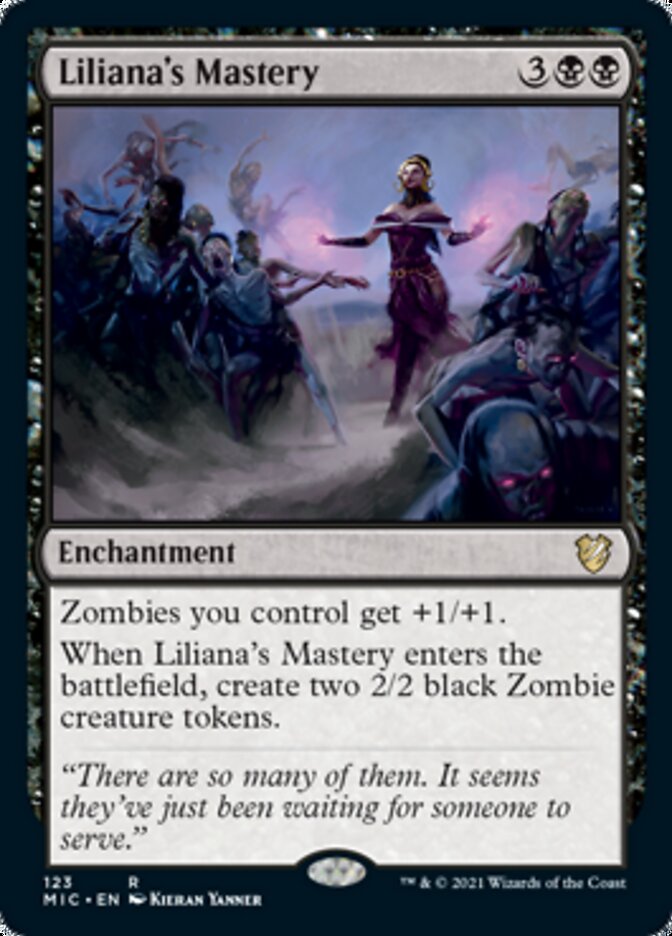 Liliana's Mastery [Innistrad: Midnight Hunt Commander] | Good Games Modbury