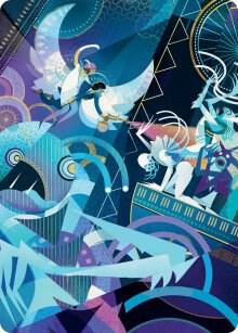 Errant and Giada Art Card 59 (Art Series: March of the Machine)  | Good Games Modbury