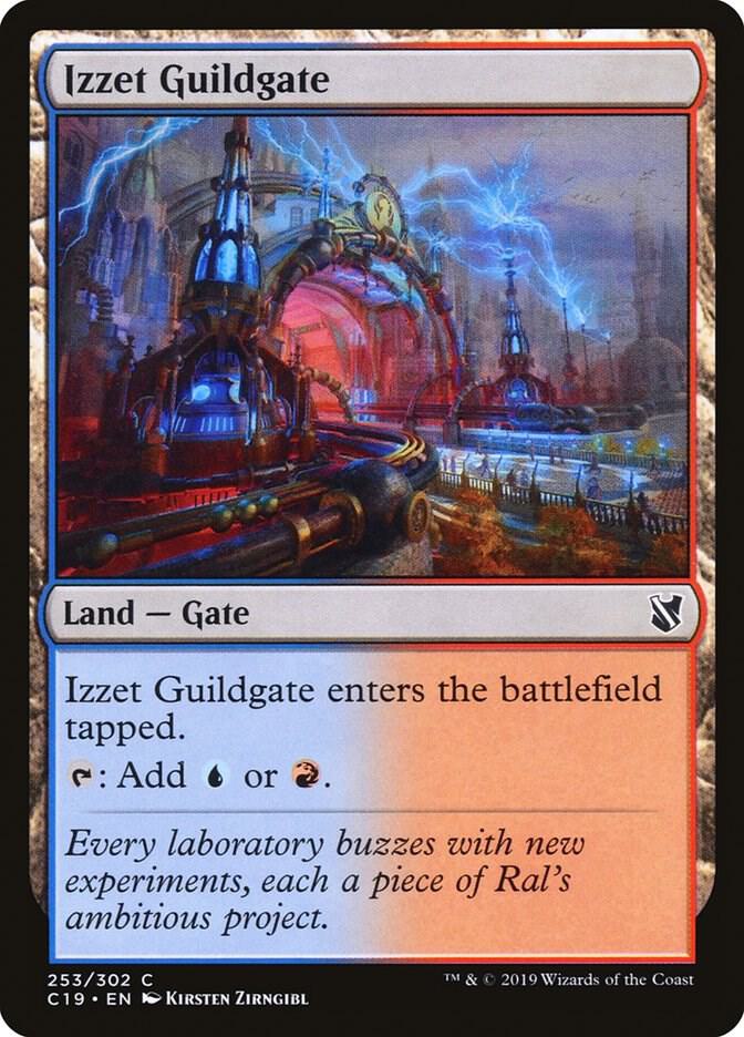 Izzet Guildgate 253/302 (Commander 2019)  | Good Games Modbury