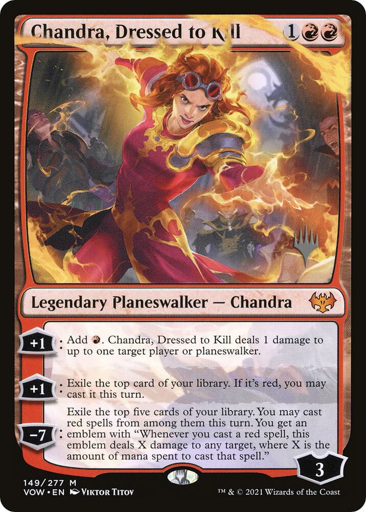 Chandra Dressed to Kill 149 (Promo Pack: Dominaria United)  | Good Games Modbury