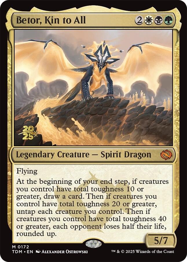 Betor Kin to All 172s/166 (Prerelease Cards)  - Foil | Good Games Modbury
