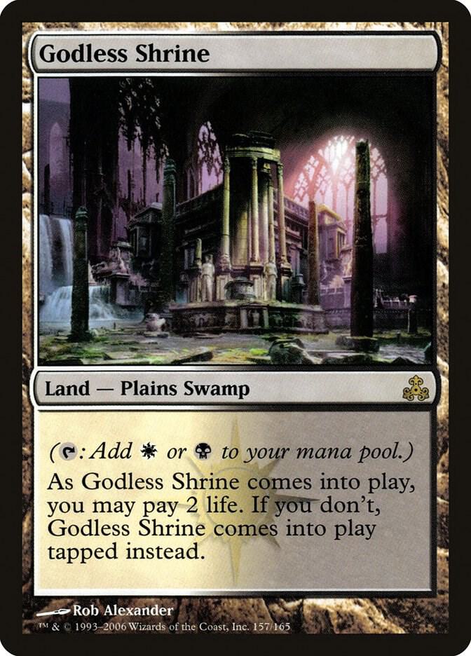 Godless Shrine 157 (Guildpact)  - Foil | Good Games Modbury