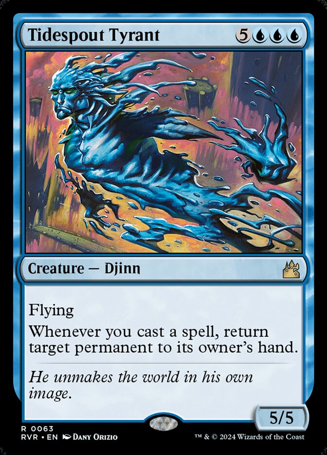 Tidespout Tyrant 63 (Ravnica Remastered)  - Foil | Good Games Modbury