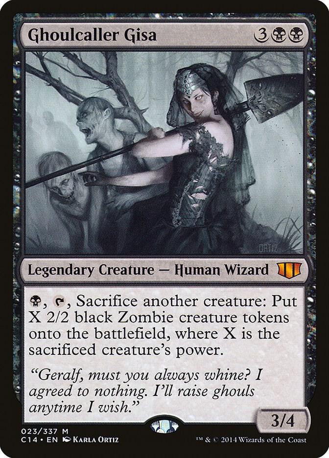 Ghoulcaller Gisa 23/337 (Commander 2014)  | Good Games Modbury