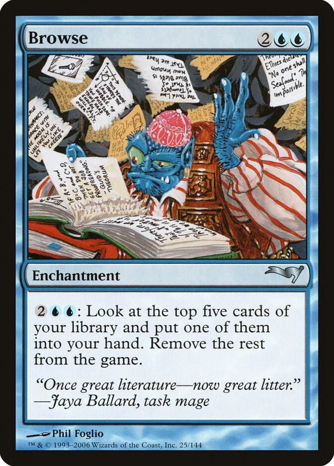 Browse 25/62 (Coldsnap Theme Deck Reprints)  | Good Games Modbury