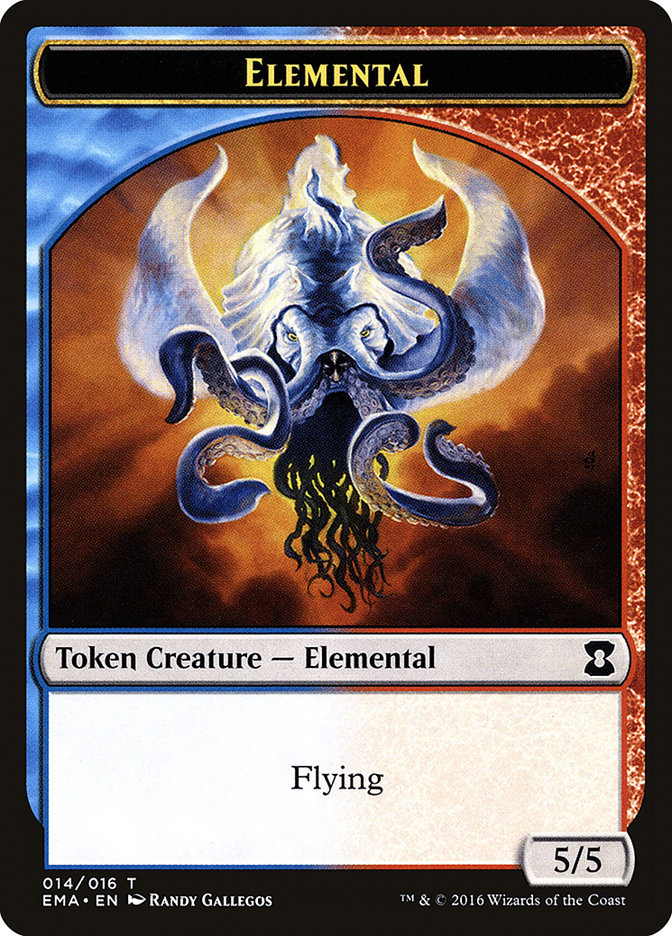 Elemental Token (014/016) [Eternal Masters Tokens] | Good Games Modbury