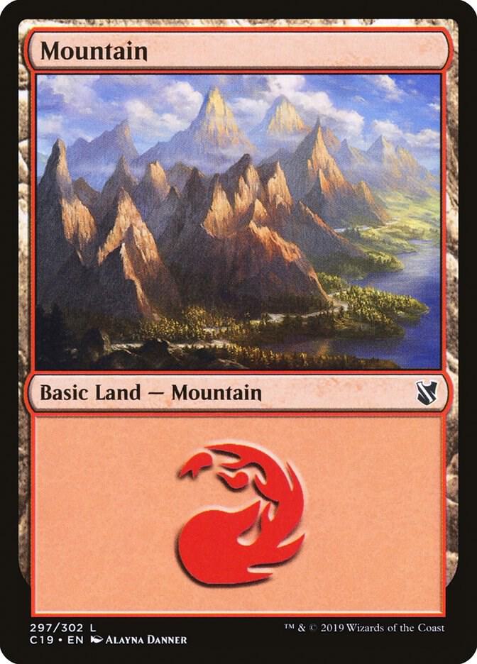 Mountain 297/302 (Commander 2019)  | Good Games Modbury