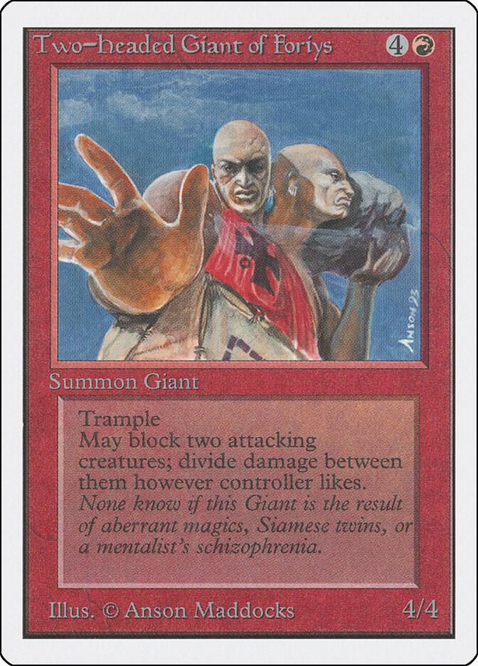 Two Headed Giant of Foriys 180/302 (Unlimited Edition)  | Good Games Modbury