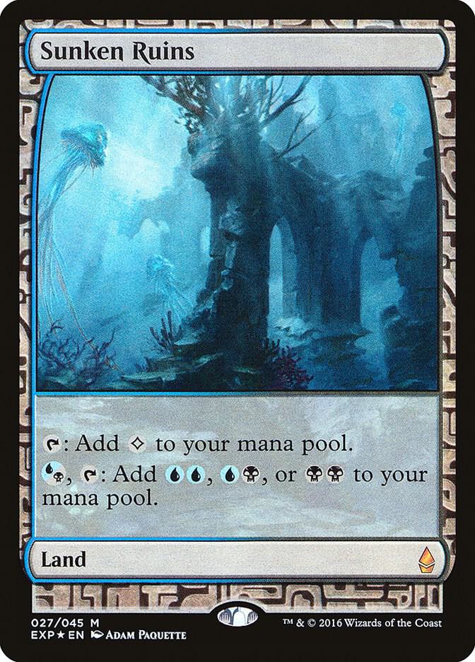 Sunken Ruins 27/45 (Zendikar Expeditions)  - Foil | Good Games Modbury