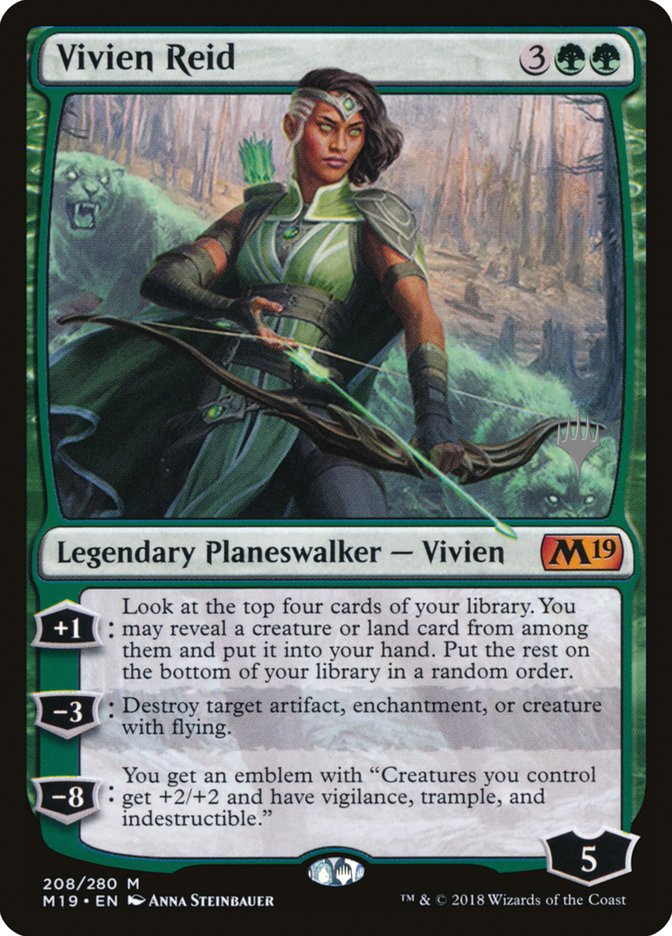 Vivien Reid (Promo Pack) [Core Set 2019 Promos] | Good Games Modbury