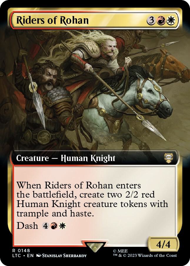 Riders of Rohan 148 (Commander: The Lord of the Rings: Tales of Middle-earth)  - Extended Art | Good Games Modbury