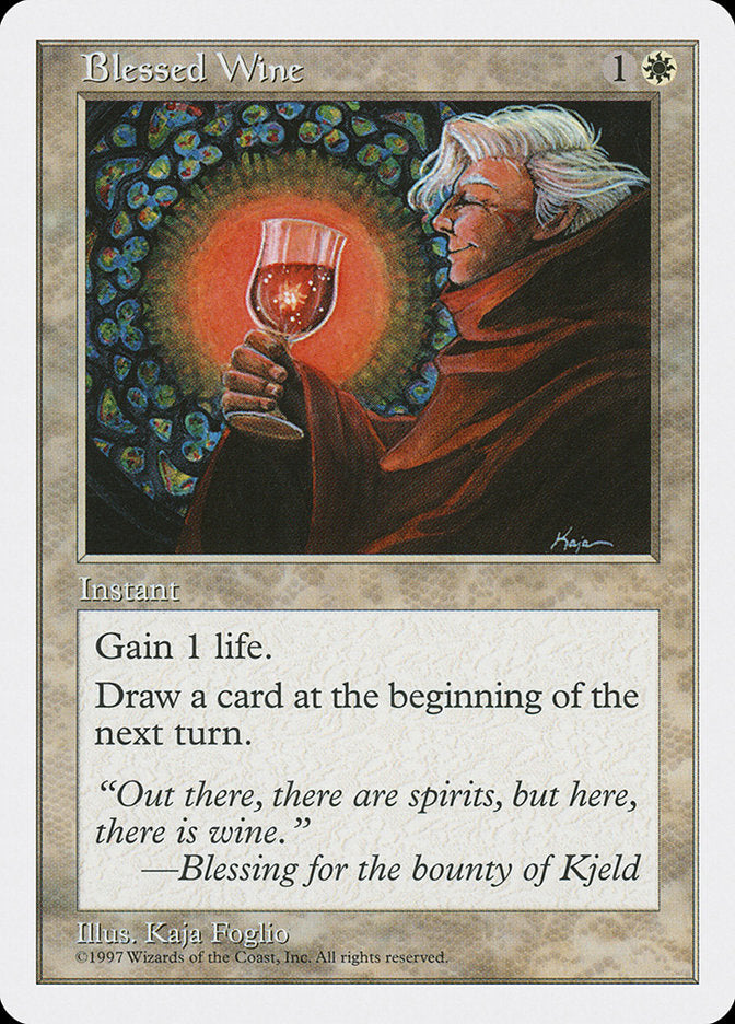 Blessed Wine 11/455 (Fifth Edition)  | Good Games Modbury