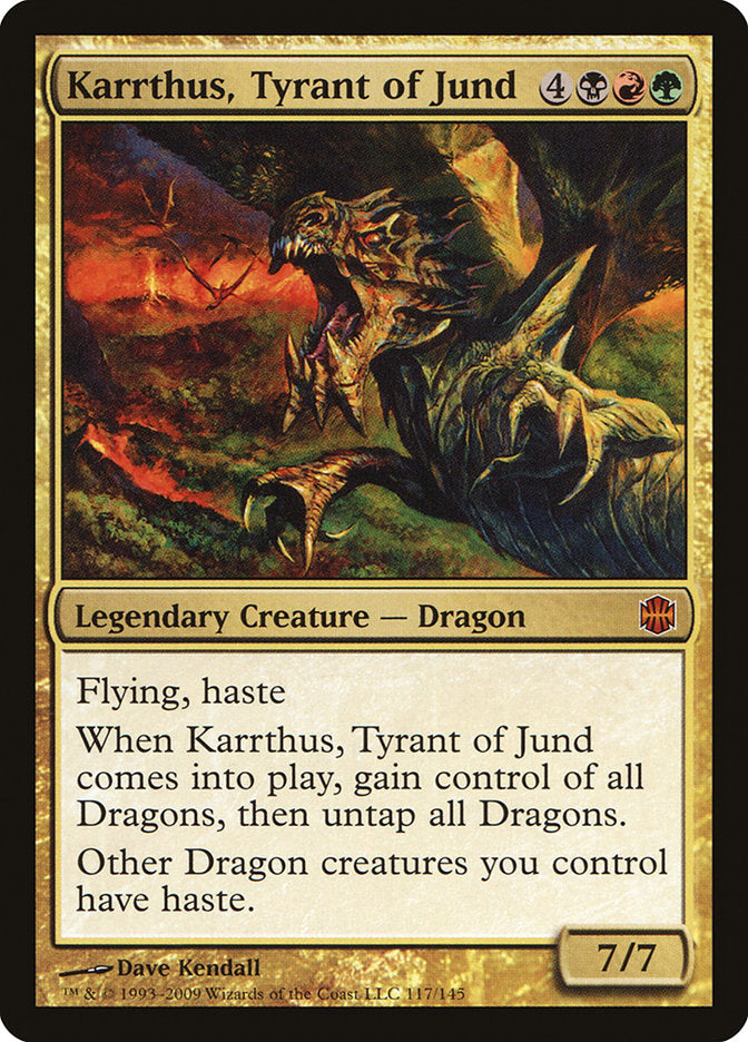 Karrthus, Tyrant of Jund [Alara Reborn] | Good Games Modbury