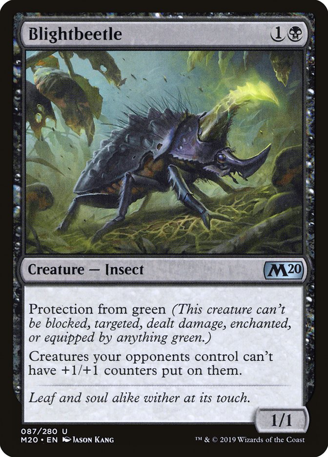 Blightbeetle [Core Set 2020] | Good Games Modbury