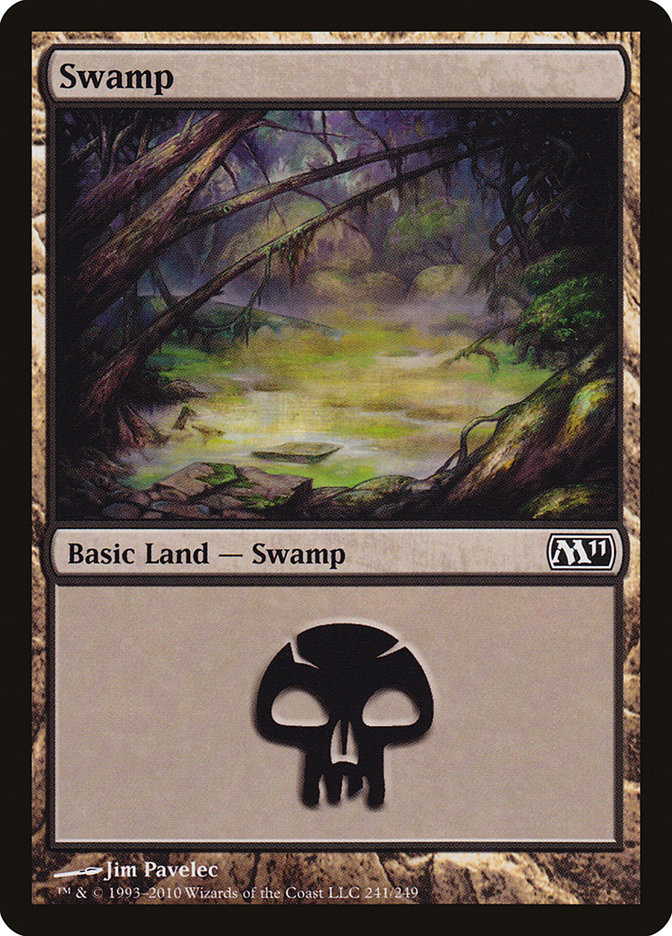 Swamp (241) [Magic 2011] | Good Games Modbury