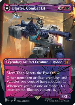 Blaster Combat DJ Shattered Glass 22 (Universes Beyond: Transformers)  | Good Games Modbury