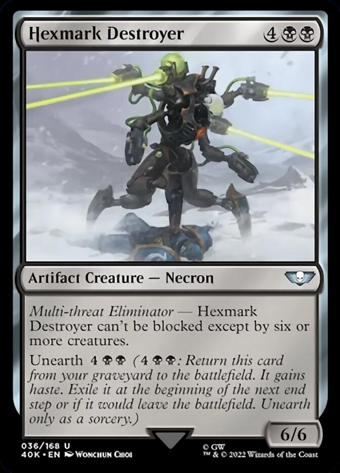 Hexmark Destroyer (Surge Foil) [Universes Beyond: Warhammer 40,000] | Good Games Modbury