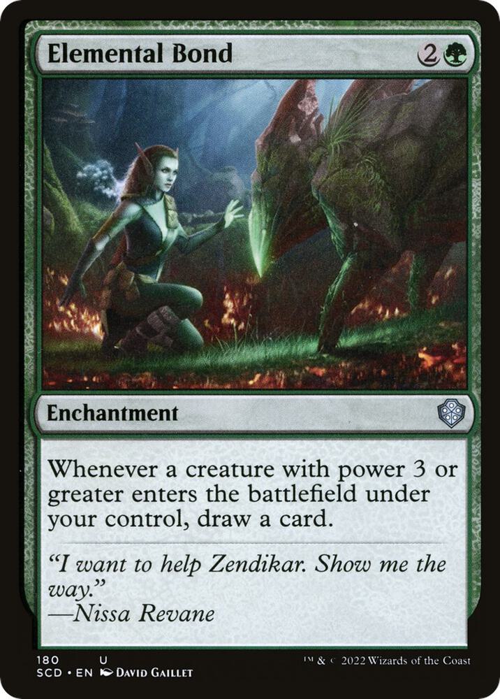 Elemental Bond 180/352 (Starter Commander Decks)  | Good Games Modbury