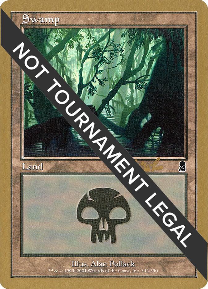 Swamp 342 2002 Carlos Romao ODY cr342/153 (World Championship Decks)  | Good Games Modbury