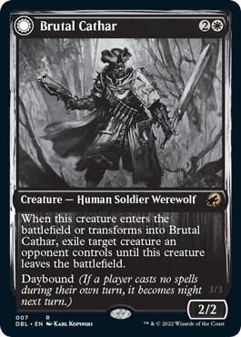 Brutal Cathar 7/534 (Innistrad: Double Feature)  | Good Games Modbury