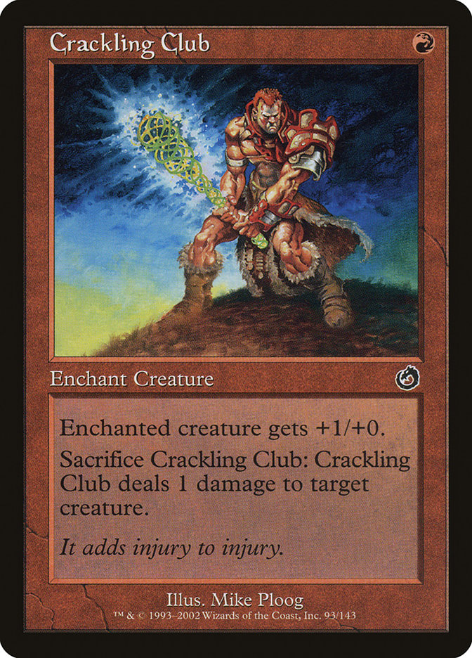 Crackling Club 93/143 (Torment)  - Foil | Good Games Modbury