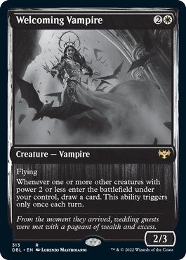Welcoming Vampire [Innistrad: Double Feature] | Good Games Modbury