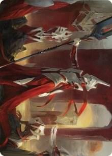Porcelain Zealot Art Card 8 (Art Series: Phyrexia: All Will Be One)  | Good Games Modbury
