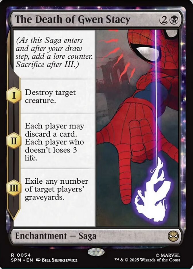 The Death of Gwen Stacy 54/198 (Marvel's Spider-Man)  | Good Games Modbury