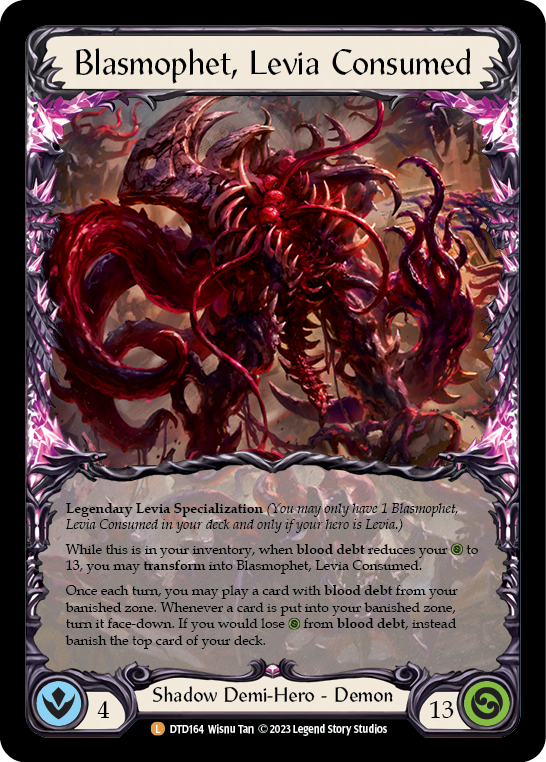 Levia, Redeemed // Blasmophet, Levia Consumed [DTD164] (Dusk Till Dawn) | Good Games Modbury