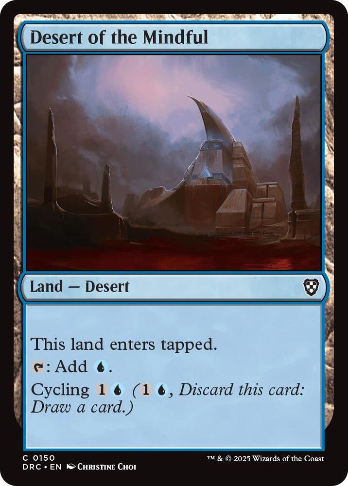 Desert of the Mindful 150/187 (Commander: Aetherdrift)  | Good Games Modbury