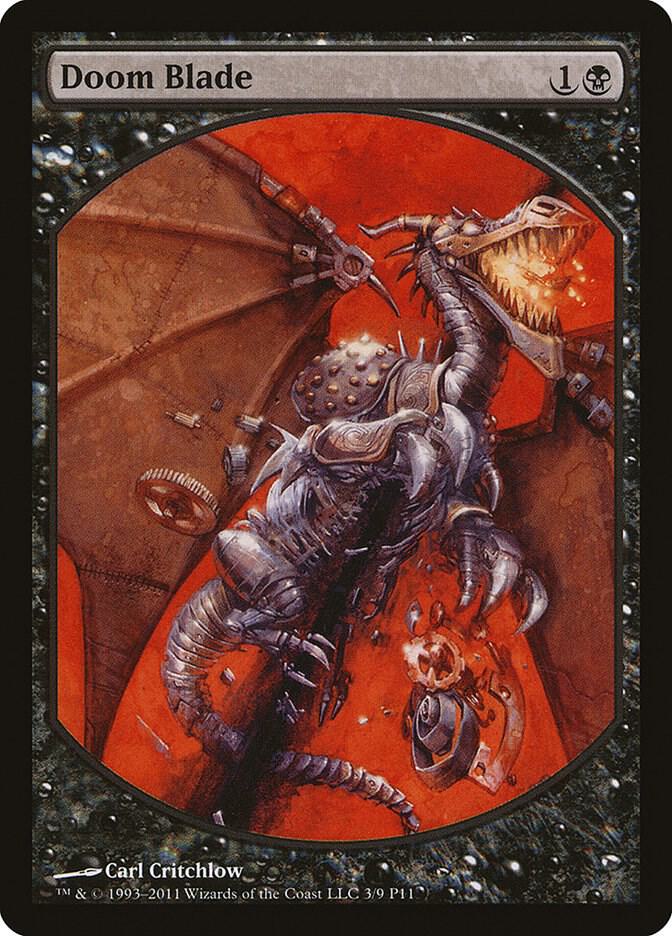 Doom Blade 3/9 (Magic Player Rewards)  - Textless | Good Games Modbury