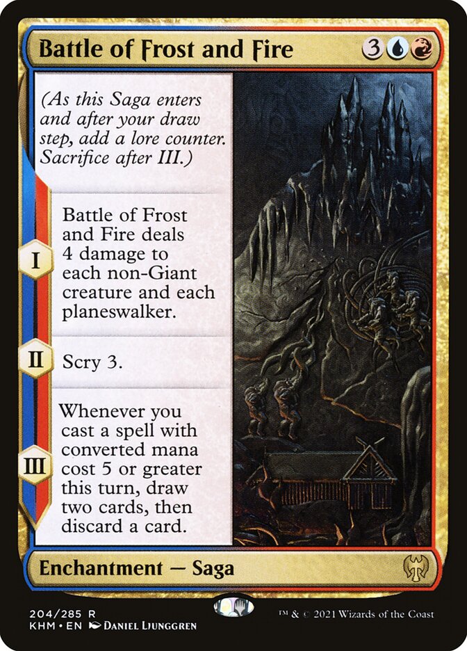 Battle of Frost and Fire 204/285 (Kaldheim)  | Good Games Modbury