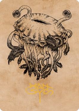 Gluntch the Bestower Art Card Gold Stamped Signature 65 (Art Series: Commander Legends: Battle for Baldur's Gate)  | Good Games Modbury