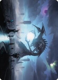 Blue Suns Twilight Art Card 13 (Art Series: Phyrexia: All Will Be One)  | Good Games Modbury