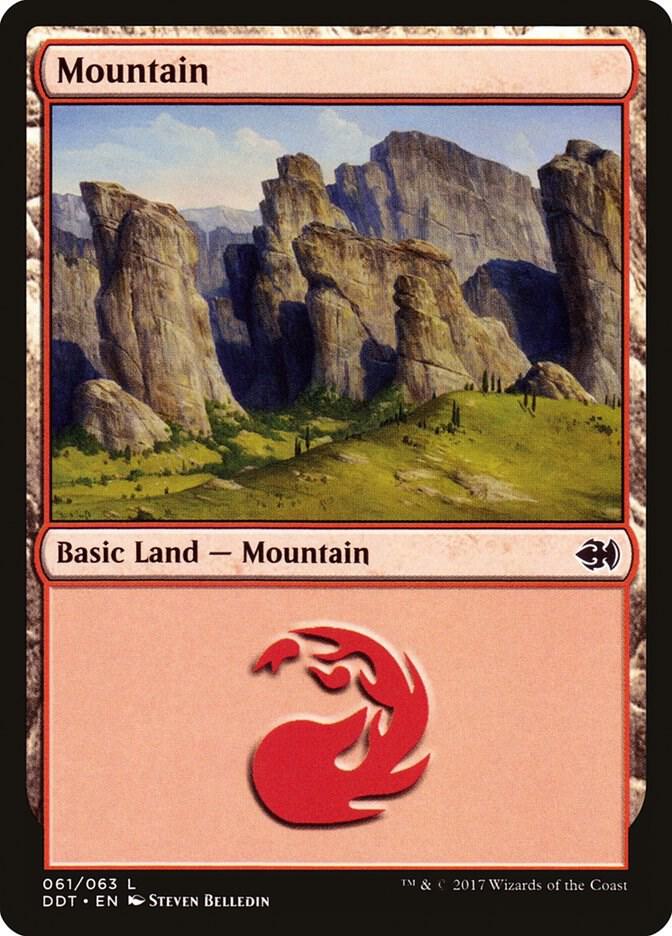 Mountain 61/63 (Duel Decks: Merfolk vs. Goblins)  | Good Games Modbury