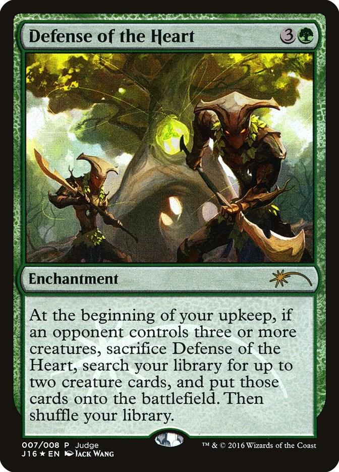 Defense of the Heart 7/8 (Judge Promos)  - Foil | Good Games Modbury